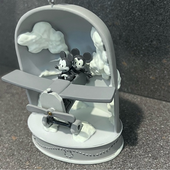 Disney Mickey & Minnie Disney 100 Eras Sketchbook Hanging Ornament, Plane Crazy - Picture 8 of 16